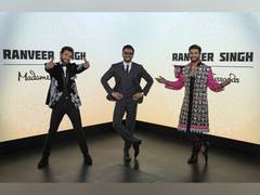 
      
      Ranveer Singh launches new Madame Tussauds figures
      
      