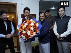 
      
      AAP convenor Kejriwal meets Tamil Nadu CM Stalin ahead of meeting
      
      