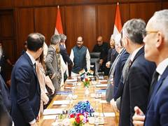 
      
      EU delegation meets Lok Sabha Speaker Om Birla
      
      