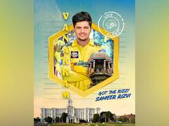 
      
      IPL Auction: Uncapped batter Rizwi goes to CSK for Rs 8.4 crore
      
      
