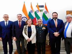 
      
      India, EU discuss avenues for defence cooperation
      
      