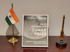 
      
      ISRO wins Leif Erikson Lunar Prize for Chandrayaan-3 innovations
      
      