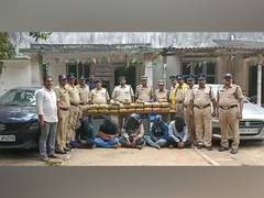 
      
      Andhra: 80 kg Ganja worth Rs 16 Lakhs seized, five arrested
      
      