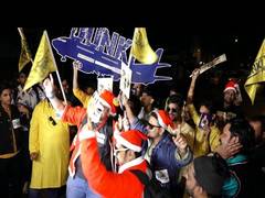 
      
      SRK fans welcome ‘Dunki’ release with dhol, fireworks
      
      