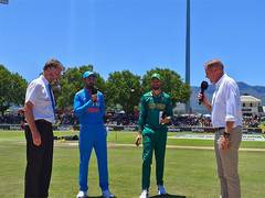 
      
      South Africa opt to bowl against India in ODI series decider
      
      