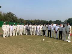
      
      CS XI Dominates in Friendly Clash against Rashtrapati Bhawan XI
      
      