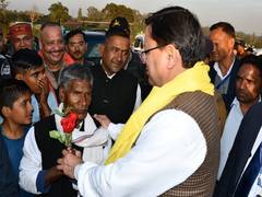 
      
      Uttarakhand CM oversees govt schemes in Udham Singh Nagar
      
      