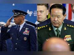 
      
      US, Chinese military chiefs hold first talks in a year
      
      
