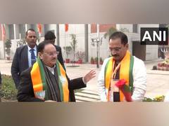
      
      BJP chief JP Nadda chairs meeting of party office-bearers   
      
      