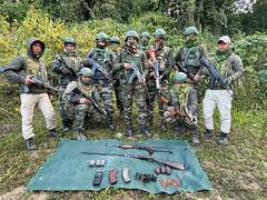 
      
      Manipur: Ammunition, war-like stores recovered in Noney district
      
      