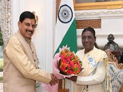 
      
      Madhya Pradesh CM calls on President Droupadi Murmu
      
      
