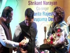 
      
       Sonu Nigam bestowed with Mohammed Rafi Award 
      
      