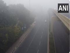 
      
      Fog blankets Delhi as temperatures drop, visibility dips to 125 m
      
      