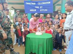 
      
      Assam Rifles celebrates Christmas across 3 districts in Manipur
      
      