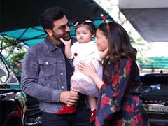 
      
      Alia cradles a sleeping Raha as she, Ranbir jet off for vacation
      
      