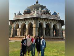 
      
      Dua Lipa seeks blessings at Bangla Sahib, visits Humayun Tomb
      
      