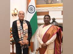 
      
      Ram Mandir Construction Committee Chairman calls on President
      
      