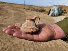 
      
      Israeli Reserve soldiers stumble upon 1,500 year-old lamp
      
      