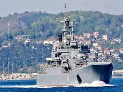 
      
      Ukraine attacks Russian landing ship in Crimea, raising tensions
      
      