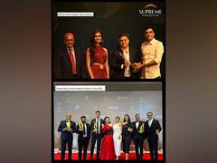 
      
      Supreme Universal wins prestigious awards for excellence
      
      