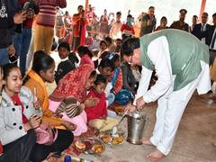 
      
      Uttarakhand: CM Dhami offers prayers at Bharamal Baba temple
      
      