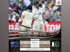 
      
      AUS vs PAK, 2nd Test: Marsh misses out on century, Aussies lead
      
      