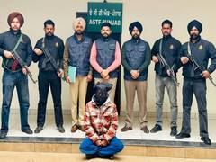 
      
      AGTF Punjab arrested gangster Vikramjit Singh
      
      