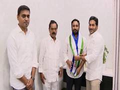 
      
      Ambati Rayadu joins YSR Congress Party
      
      