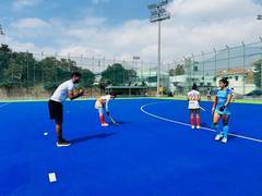 
      
      Rupinder Pal conducts drag flicking camp for India women's team
      
      