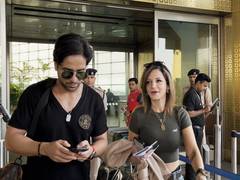 
      
      Sussanne, Arslan Goni face 'moye moye' moment at airport 
      
      