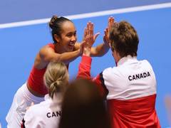 
      
      United Cup: Leylah Fernandez gives Canada 1-0 lead over Chile
      
      