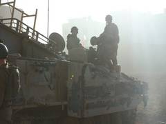 
      
      Hamas squad in Gaza school fires on soldiers 
      
      