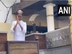 
      
      Rajinikanth greets fans outside his residence on New Year 
      
      