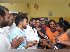
      
      Dr. SG Suryah Honors Hygiene Workers With Royal Dinner
      
      