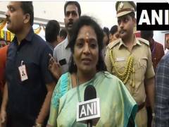 
      
      Telangana Guv meets people at Raj Bhavan on New Year's Day
      
      