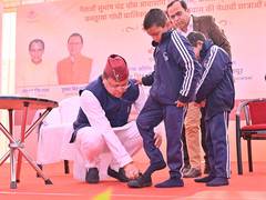 
      
      Uttarakhand CM inaugurates residential school in Kaulagarh
      
      