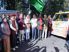 
      
      CM Dhami flags off door-to-door vehicles for waste management
      
      
