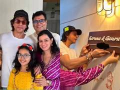 
      
      SRK attends Producer Gaurav Verma’s housewarming ceremony
      
      