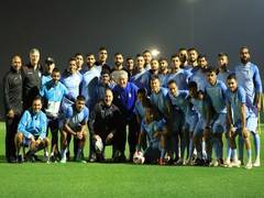 
      
      Miracle Worker Milutinovic comes calling in Blue Tigers' training
      
      