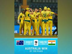 
      
      Australia Women whitewash India in three-match ODI series
      
      