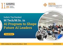
      
      India’s Top Ranked M.Tech/M.Sc. in AI Program to Shape Future
      
      