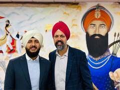 
      
      Canadian MP Gaheer meets UK MP Dhesi
      
      