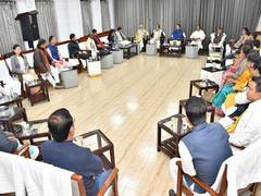 
      
      Tripura BJP holds meet ahead of commencement of Assembly session
      
      