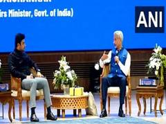 
      
      Jaishankar takes fresh swipe at Western media
      
      