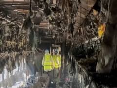 
      
      Benapole Express train fire: CID, forensic team arrive at spot
      
      