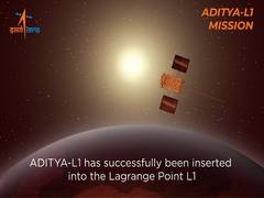 
      
      Aditya-L1 enters final orbit, PM hails achievement
      
      