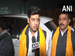 
      
      Shrikant Shinde visits Ayodhya ahead of consecration ceremony
      
      