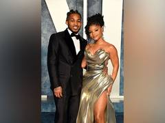 
      
      Halle Bailey welcomes first child with boyfriend DDG
      
      