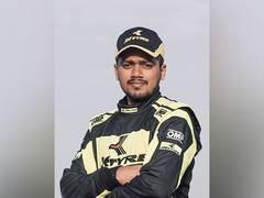 
      
      JK Tyre-backed Indian rally driver Fabid Ahmer 
      
      