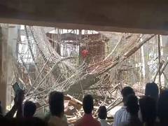 
      
      Telangana: 1 dead, 9 hurt as under-construction church collapses
      
      